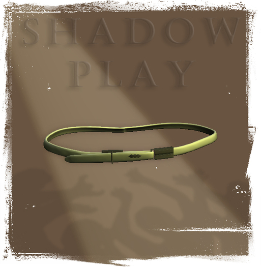 Shadow Play Designs - Belt 04.0 yellow