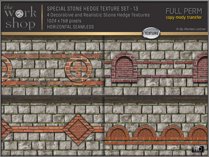 SPECIAL HEDGE TEXTURE SET - 13