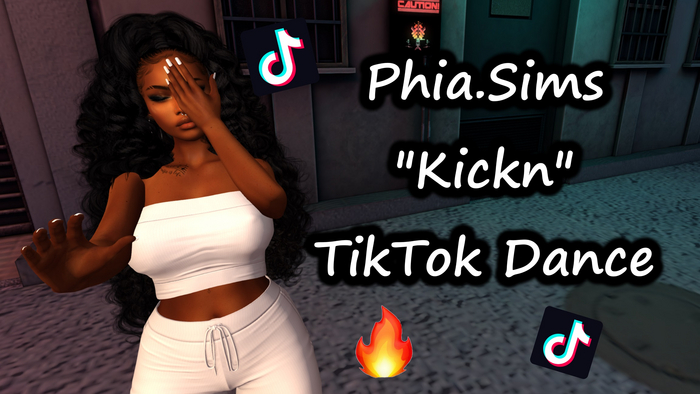 Phia.Sims Kickn TikTok Dance Animation