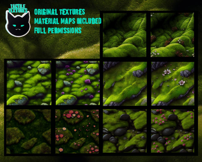 ::T:: Materials Texture: Soft Moss Terrain Pack (15% off)