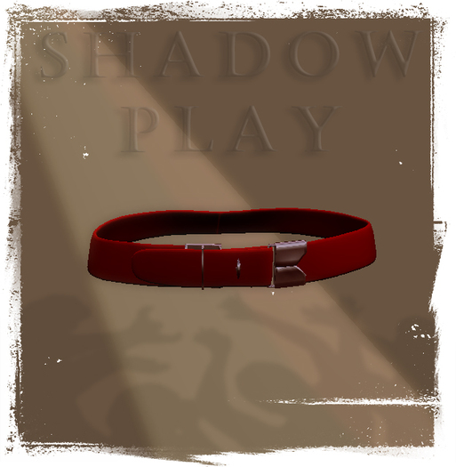 Shadow Play Designs - Belt 5.0 red
