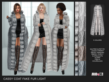 MOoH! Cassy coat fake fur light (Add)