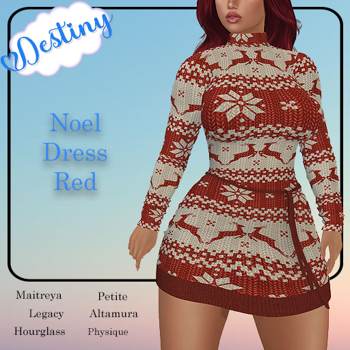 _Destiny_ Noel Dress Red