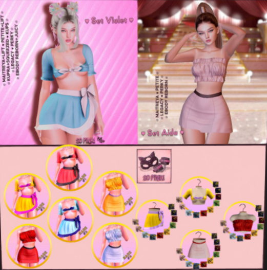 44. *So Pink!* - Set Aida red RARE #4