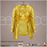 Baiastice_Shinju Blazer/Top-Jonquil