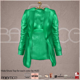 Baiastice_Shinju Blazer/Top-Green