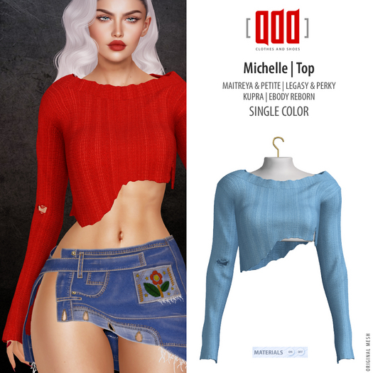 [ADD] Michelle Top - Blue