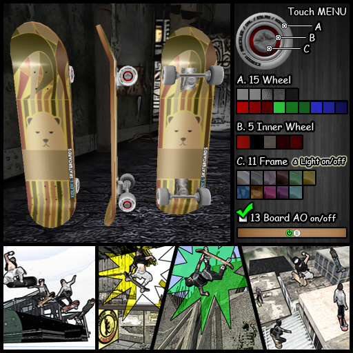 * yoyo9 * Newbie Skateboard 014,AO
