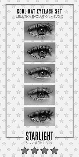STARLIGHT - KOOL KAT EYELASH PACK DEMO.