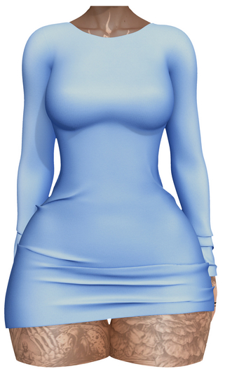 Limited Addiction - Jessica Dress Blue