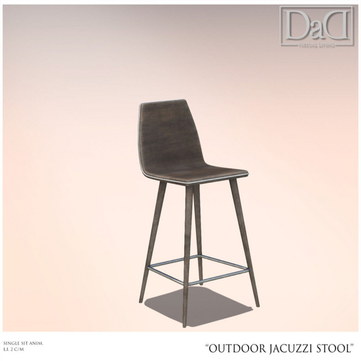 DaD - Outdoor Jacuzzi Stool
