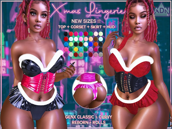 ADN Xmas Lingerie (New Sizes)