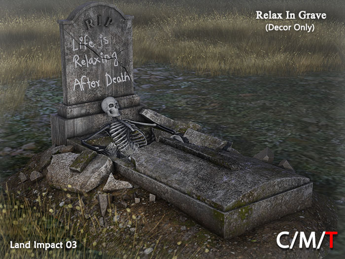 "Killer's" Relax In Grave (Decor Only)