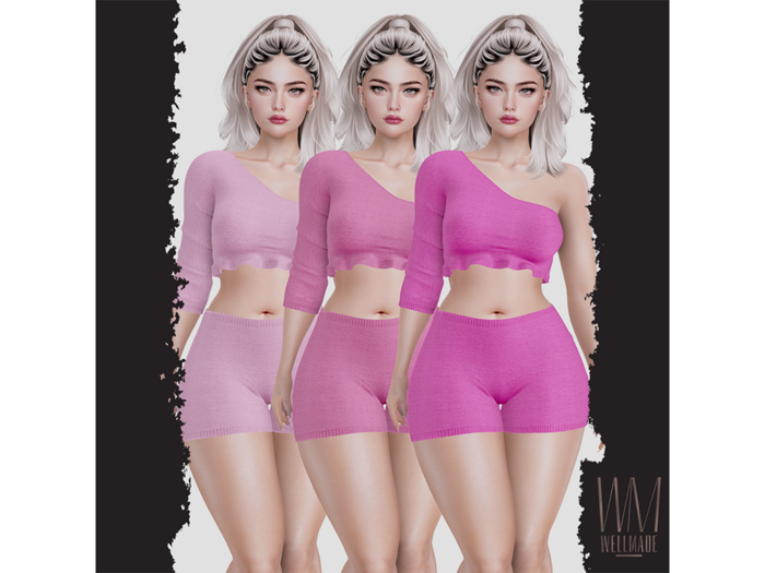 [WellMade] Shantala Outfit Pinks