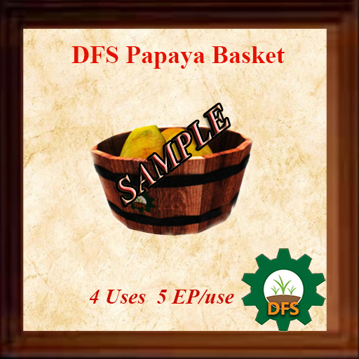DFS Papaya Basket (Texture Only)