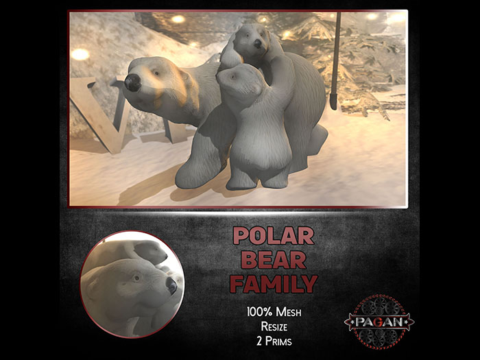 [Pagan]  polar bear family