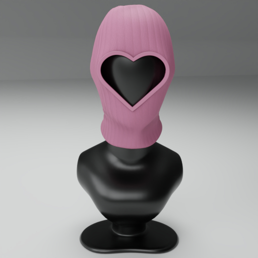 Gallery - Heart Mask "Pink".