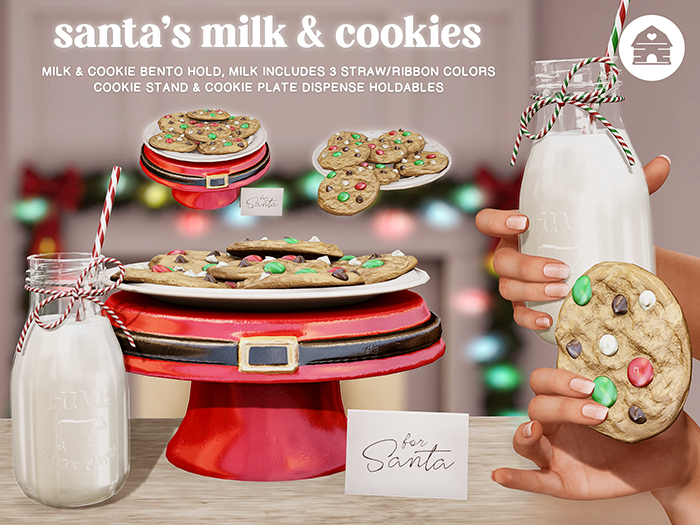 hive // santa's milk and cookies