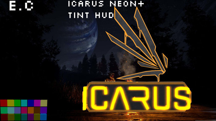 Icarus Neon Sign