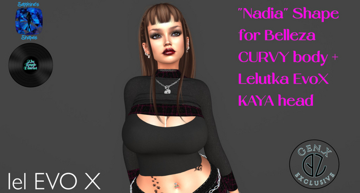 Nadia Shape for Gen.X Curvy + Kaya