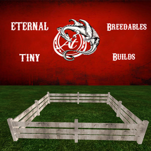 Mesh Wood Corral By Eternal Breedables & Tiny Builds