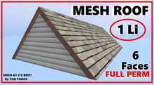 Mesh Roof One Prim 6 Faces