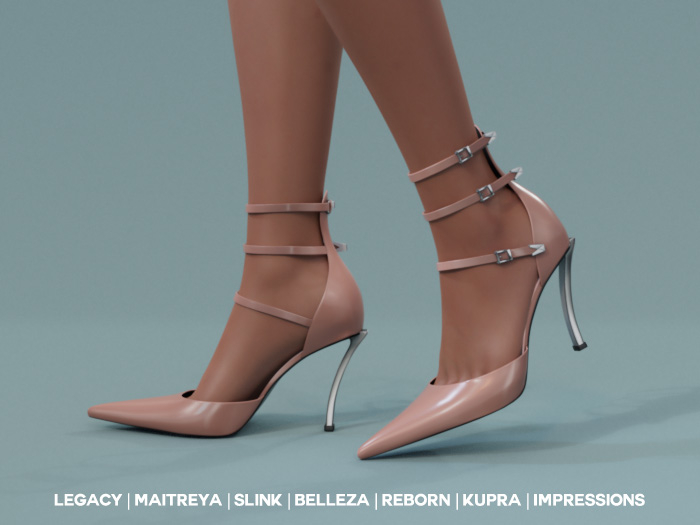 $NT Athena Heels TAN