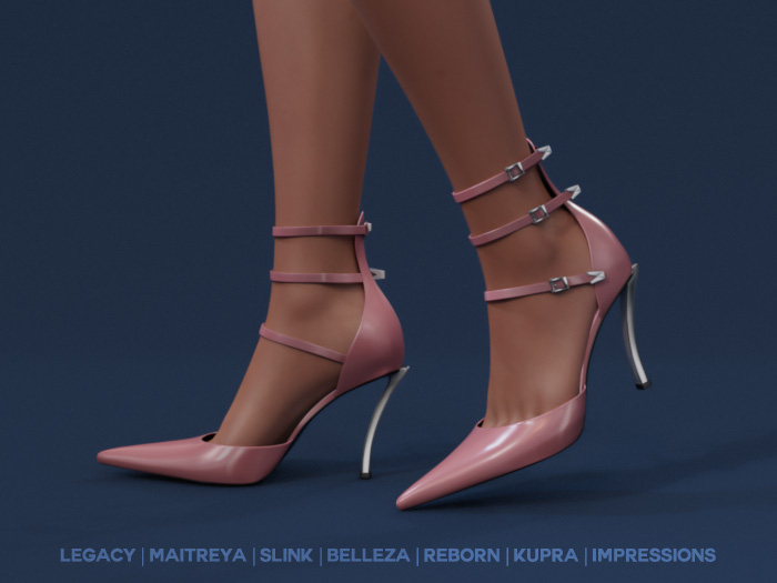 $NT Athena Heels PEACH