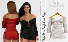 Shyla Dress Beige - Maitreya Lara, Lara Petite, Kupra Original, Legacy, Nerido, Reborn, Reborn Juicy- FashionNatic