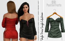 Shyla Dress Green - Maitreya Lara, Lara Petite, Kupra Original, Legacy, Nerido, Reborn, Reborn Juicy- FashionNatic