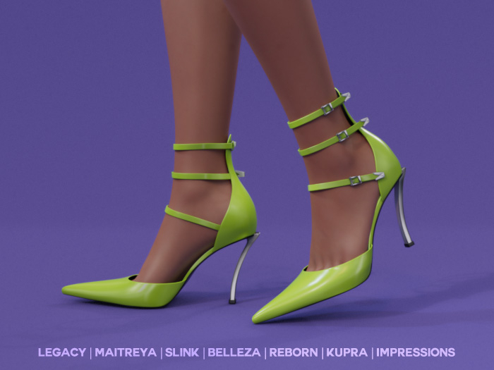 $NT Athena Heels NEON