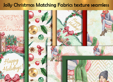 Jolly Christmas Matching Fabrics texture seamless