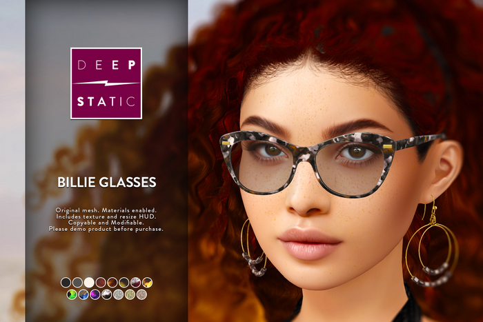 Billie Glasses by DEEP STATIC