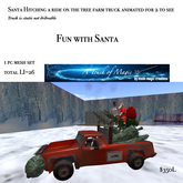 Fun with Santa & the Tree farm Truck for 2-Box LI=26