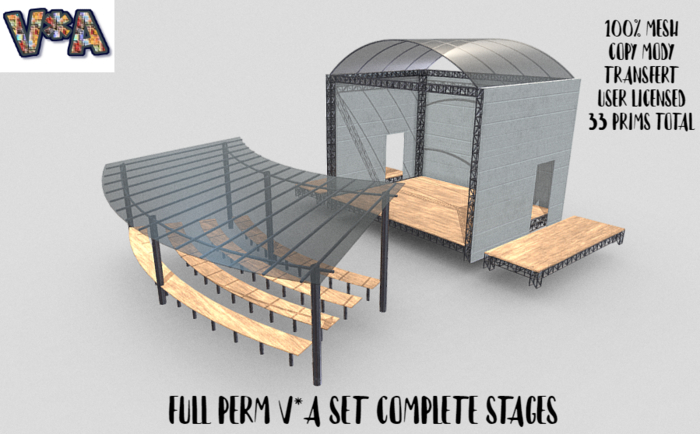 FULL PERM V*A SET COMPLETE STAGES