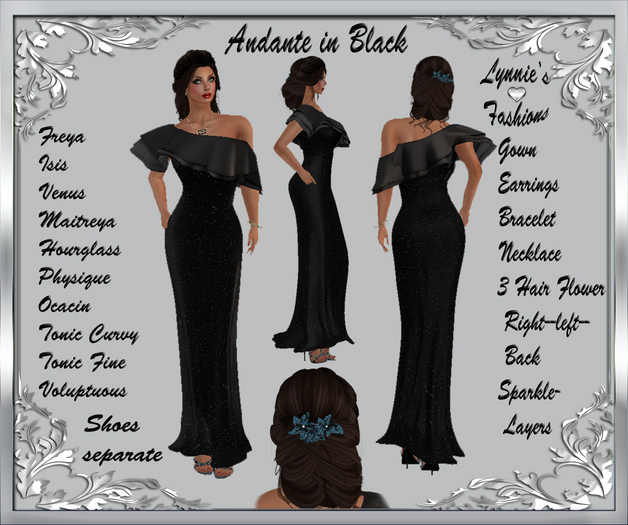 ANDANTE IN BLACK UNPACK