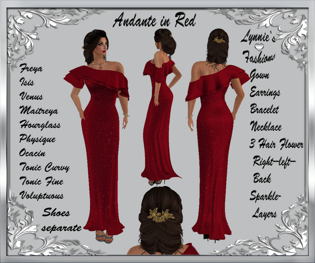 ANDANTE IN RED UNPACK