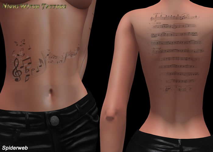 /N/ - Musical tattoo - BOM