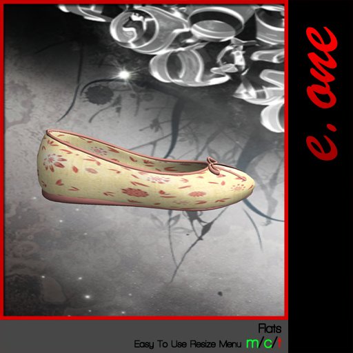 e.one Ballet Flats Flowers