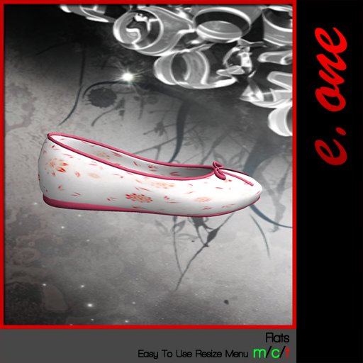 e.one Ballet Flats Flowers 2