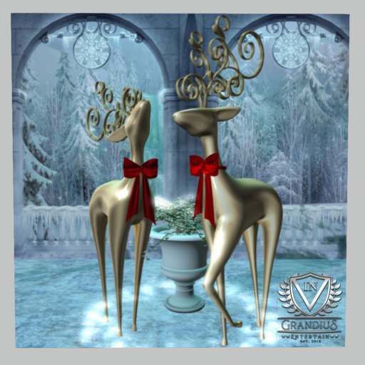 Golden Deer  Decor