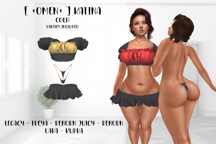 [ + OMEN + ] KATINA / GOLD