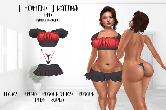 [ + OMEN + ] KATINA / RED