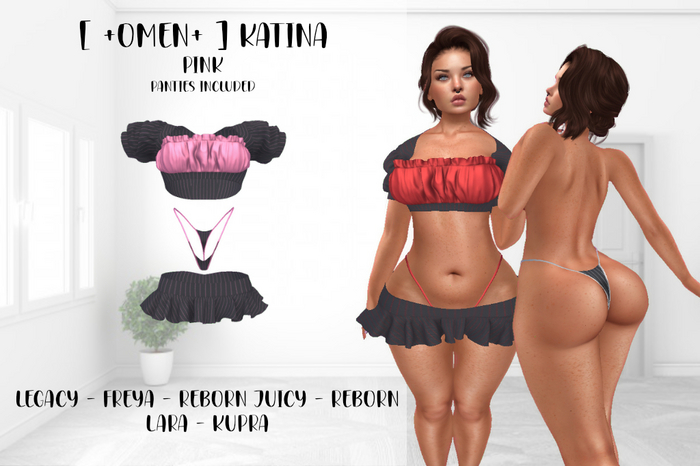 [ + OMEN + ] KATINA / PINK
