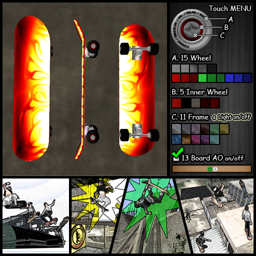 * yoyo9 * Newbie Skateboard 030,AO