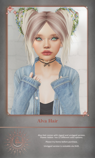 ::MB:: Alva Hair greyscale
