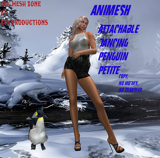 attachable dancing penguin