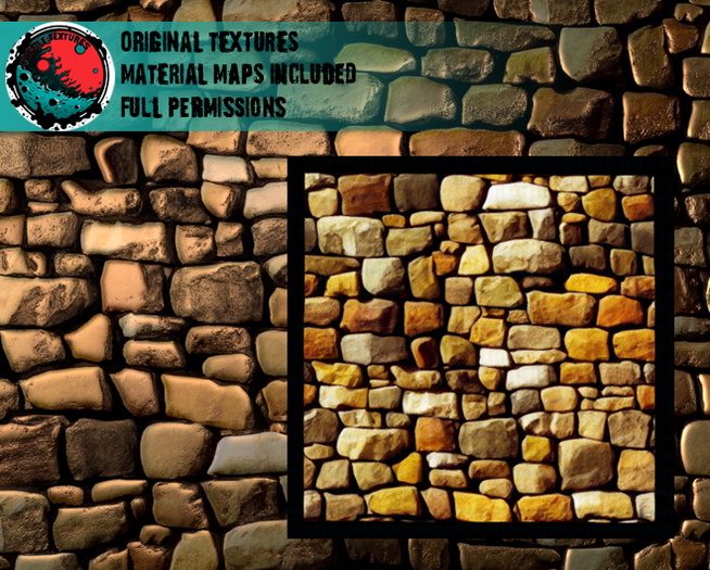 ::T:: Materials Texture: Stone Wall 4a