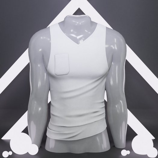 RUFF - Myles Tanktop - White