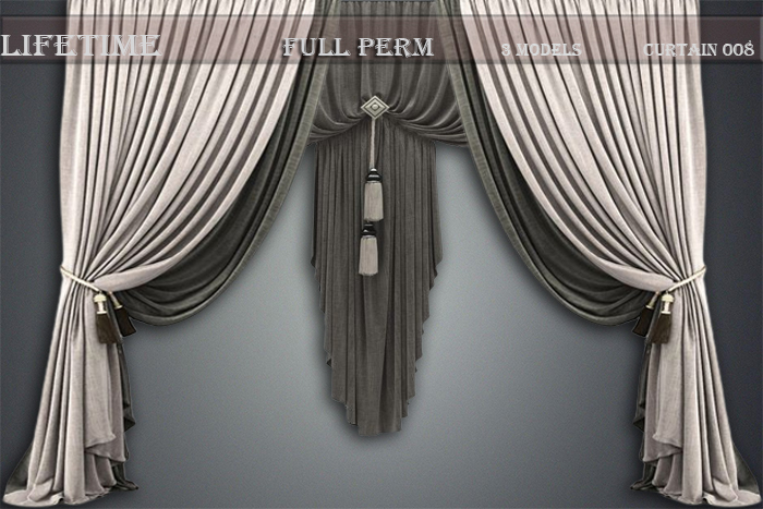 LIFETIME Full Perm Curtain Models 008
